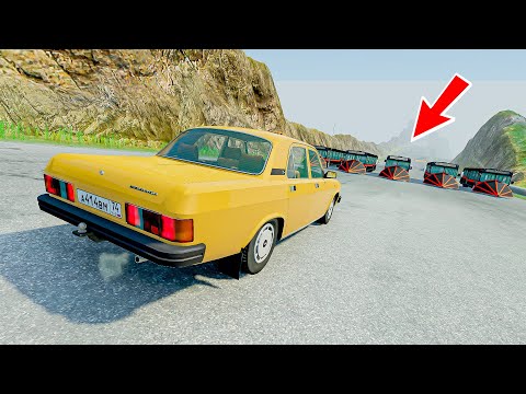Видео: СПУСК С ГОРЫ БЕЗ ТОРМОЗОВ НА САМЫХ БЫСТРЫХ ТАЧКА В BEAM NG DRIVE
