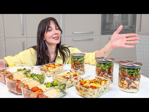 Видео: МІЛПРЕП 🍱 Заготовки для Схуднення ✅ Сніданки, Обіди та Вечері на 3 дні