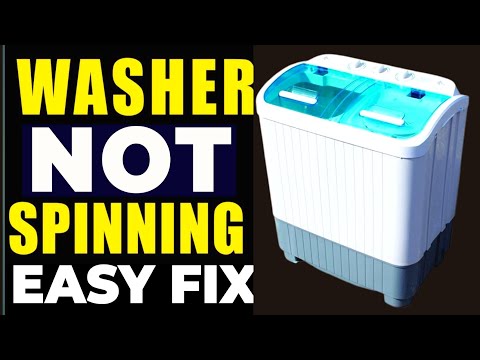 Видео: DIY: Как починить стиральную машину Twin Tub, если она не стирает | Ремонт вращающей головки