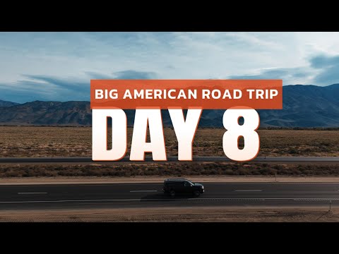Видео: Большое дорожное путешествие по США. День 8. Долина смерти