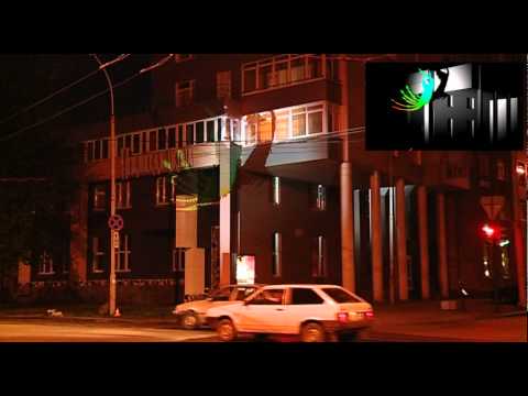 Видео: 3d инсталляция на здание Екатеринбург.