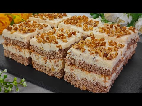 Видео: Сочный ореховый торт, который тает во рту!!! Самый лучший торт, который я когда-либо ел!