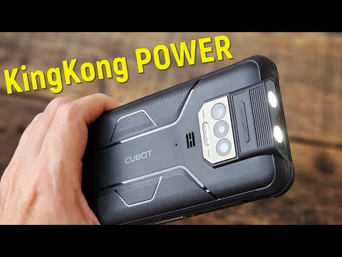 Видео: Cubot KingKong Power: смартфон с невероятно мощным фонарем!