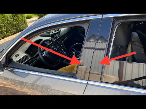 Видео: Как снять глянцевую накладку Фольксваген пассат б7 🇺🇸