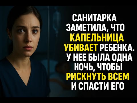Видео: Одна деталь в капельнице сына олигарха заставила санитарку рискнуть всем ради спасения его жизни