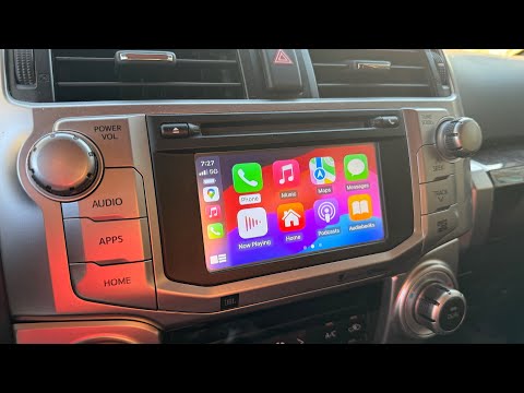 Видео: Добавьте Apple CarPlay к штатной магнитоле Toyota 4Runner
