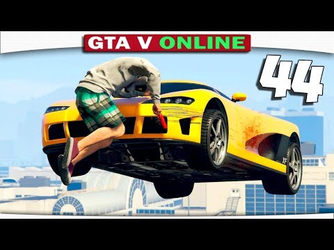 Видео: ч.44 БОЛЬ!! ТРАМПЛИНЫ И РАКЕТОМОБИЛИ!! - Один день из жизни в GTA 5 Online