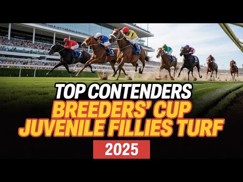 Видео: Главные претенденты на Кубок заводчиков 2025 года среди юных кобыл на американском газоне