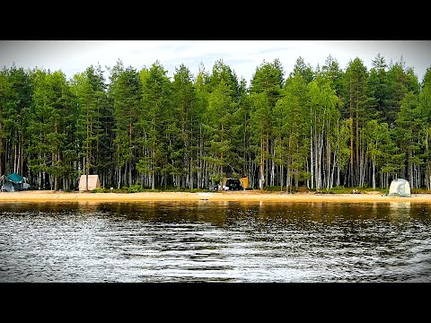 Видео: Рыбалка и отдых в Карелии. СЯМОЗЕРО.