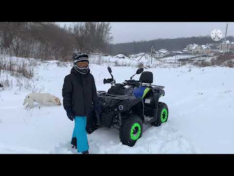 Видео: Обзор на КВАДРОЦИКЛ HAMMER 200 лучший