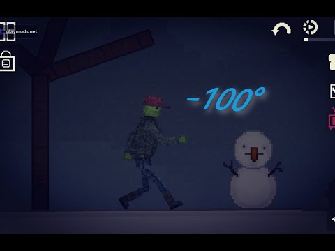 Видео: Мини-фильм (ядерная зима в melon playground!!!)      Мороз -100°🥶🥶🥶