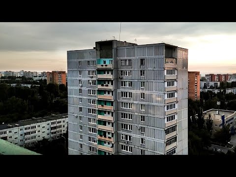 Видео: 🏙️16-ти этажка московской серии II-68! Старые лифты (КМЗ-1985 г.в); Тольятти; Свердлова 9А подъезд 1