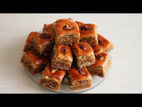 Видео: ОЧЕНЬ ВКУСНАЯ ПАХЛАВА ПРОЩЕ НЕ БЫВАЕТ