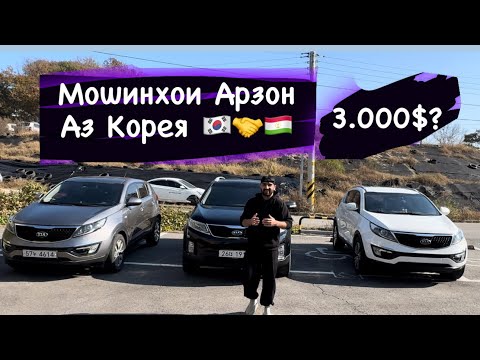 Видео: Мошинхои Арзон аз Корея 🇰🇷🤝🇹🇯 /#automobile #кореа #mma #душанбе #душанбе #сеул #rek #южнаякорея