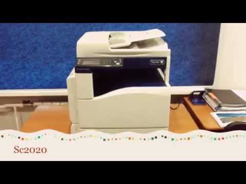 Видео: МФУ Xerox sc2020