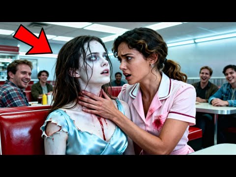 Видео: Все игнорировали истекающую кровью женщину, кроме одной официантки — она сестра короля вампиров