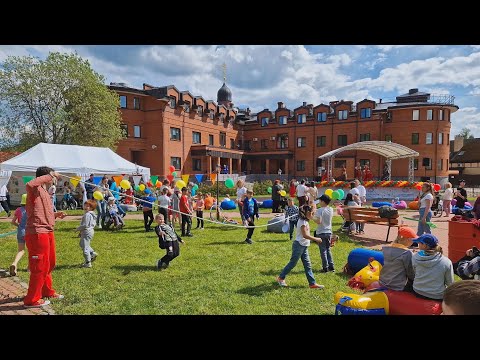 Видео: День защиты детей. Детский хоспис. Токсово 1.06.2022