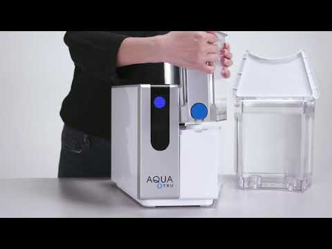 Видео: Настольный очиститель воды AquaTru — начало работы