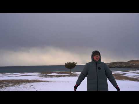 Видео: Снежная буря на Ольхоне | Snowstorm day on Baikal. Olkhon island