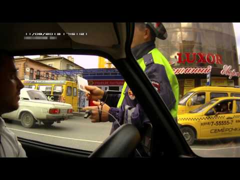 Видео: Разговор с ГИБДД по поводу п. 14.1 ПДД...