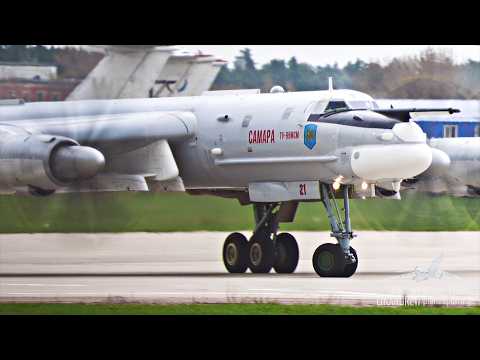 Видео: Ту-95 "Медведь" - 72 года в небе - Ту-95МСМ - Глубоко модернизированный. Взлёт с ламповым звуком.