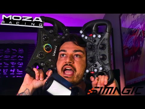 Видео: Сравнение рулей Moza KS и Simagic GT Neo Sim Racing