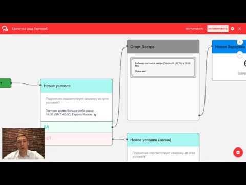Видео: Автовебинарная воронка в мессенджерах с подстановкой дат
