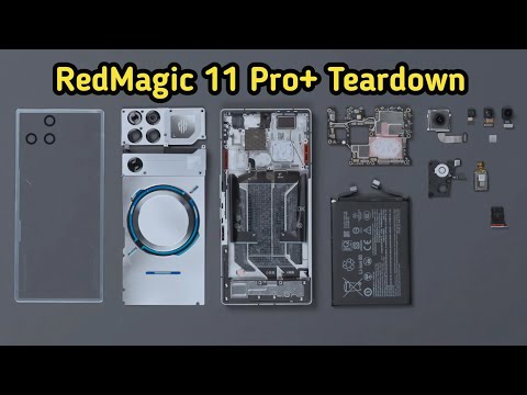 Видео: Разборка RedMagic 11 Pro Plus | Где находится жидкостное охлаждение и водонепроницаем ли он?!