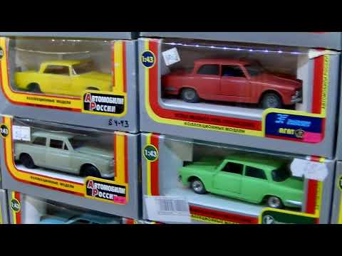 Видео: Коллекция масштабных моделей СССР (ремейки) в масштабе 1:43 #diecast #car #римейк #cars #carslover