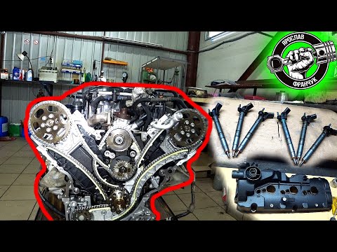 Видео: Volkswagen Touareg Заміна Ланцюгів. Частина #3.