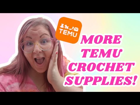 Видео: ОГРОМНЫЙ КОЛЛЕКТИВ TEMU для вязания крючком! Материалы для амигуруми, крючки, пряжа и многое другое!