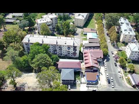 Видео: Полёт над посёлком Агудзера в Абхазии