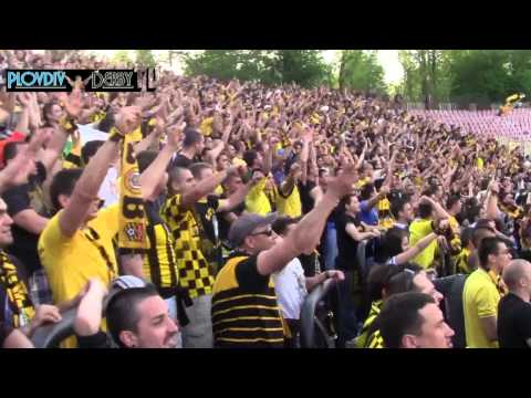 Видео: PlovdivDerbycom Bultras на Армията 04.05.2013