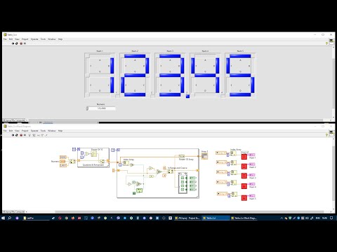 Видео: Перемещение разрядов и точки на индикаторе