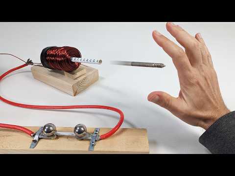 Видео: Мощный COILGUN | Magnetic Games