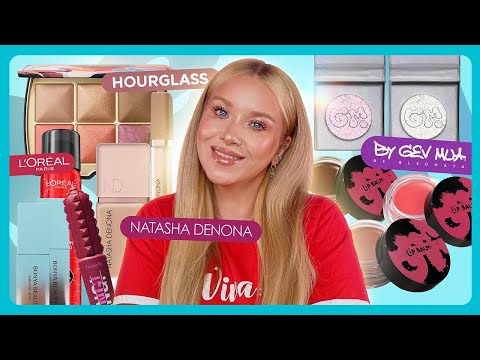 Видео: ВСЁ ЛИЦО ПЕРВЫХ ВПЕЧАТЛЕНИЙ: Hourglass, By Gev Mua, Natasha Denona