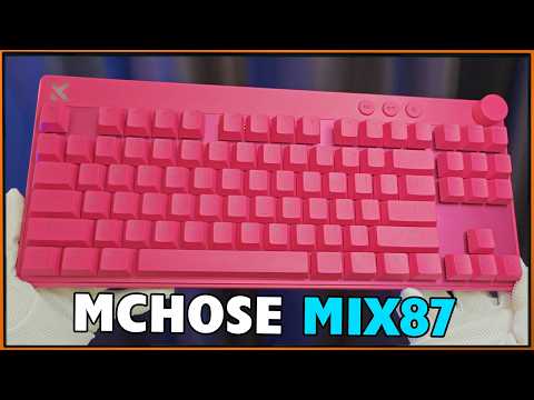 Видео: Крутая внешка, доп.кнопки и знакомый дизайн в магнитной Mchose MIX87 #Mchose