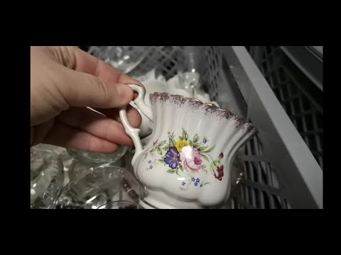 Видео: Снова ПОХОД на БАРАХОЛКУ в ГЕРМАНИИ! Много ФАРФОРА, ПОСУДЫ, СТЕКЛА и ХРУСТАЛЯ! Оля ретро