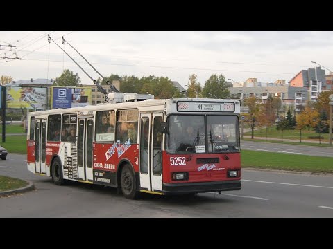 Видео: ИНФОРМАТОР троллейбусного маршрута №41 г. Минска (голос Эдуарда Данченко)