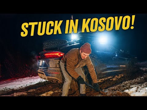 Видео: Мой Lambo застрял в Косово.