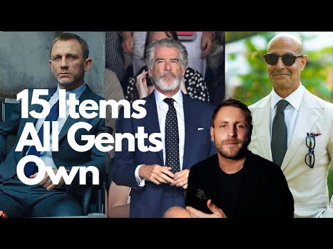Видео: 15 предметов гардероба, которые должен иметь каждый джентльмен