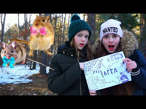 Видео: Диана и Настя ИЩУТ Валю и Галю!!