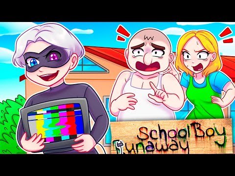 Видео: 😨 Майнкрафт но Я ОГРАБИЛ ЗЛЫХ РОДИТЕЛЕЙ в SCHOOLBOY RUNAWAY!