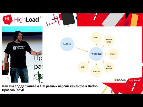 Видео: Как мы поддерживаем 100 разных версий клиентов в Badoo / Ярослав Голуб (Badoo)