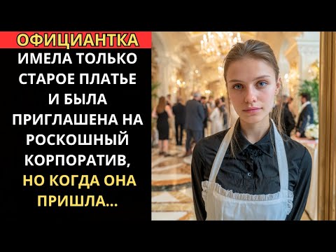 Видео: Официантка имела только старое платье и была приглашена на роскошный корпоратив, но когда она пришла