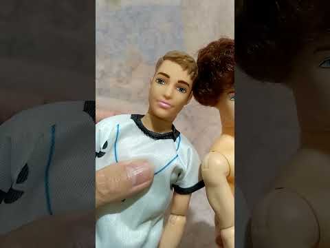 Видео: Распаковка аналогового Кена с прошитыми волосами