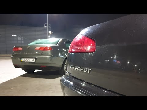 Видео: Alfa Romeo 166 3.0 vs Peugeot 607 3.0 - это отличный бизнес-класс который вы не купите.