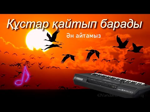 Видео: Караоке-Қустар қайтып барады.{караоке казакша ән}