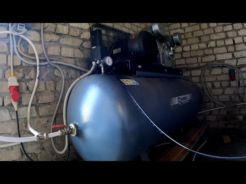 Видео: Как объединить два компрессора в одну магистраль