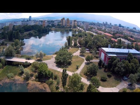 Видео: "Езерото" - жк  Дружба, София Drujba, Sofia, Bulgaria.
